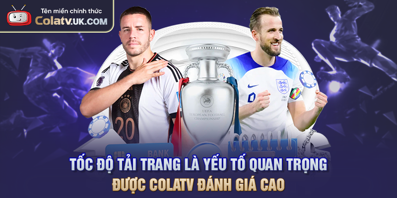 Tốc độ tải trang là yếu tố quan trọng được COLATV đánh giá cao